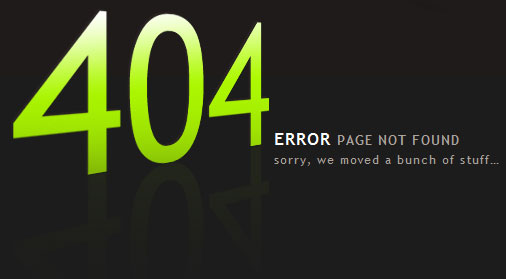 обработка 404 ошибки.